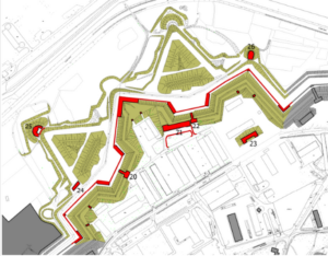 korona środkowa (fort Borodino